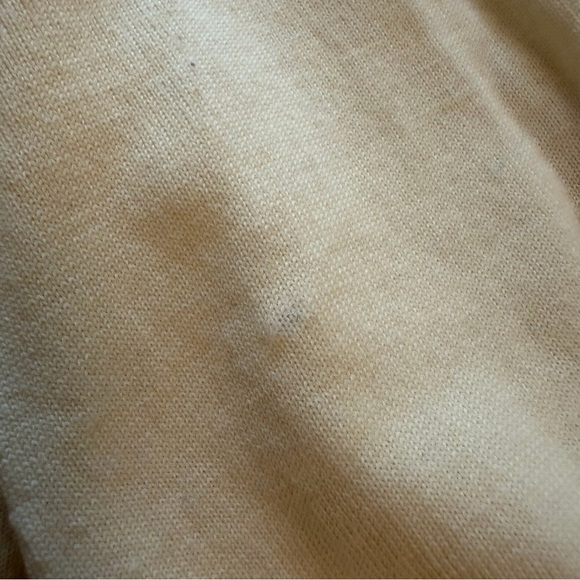 Vintage LeRoy Knits Cream Ruffle Bow Sweater - Picture 5 of 5